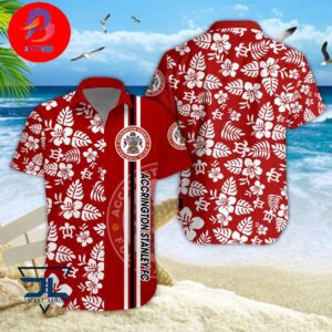 Accrington Stanley EFL Championship For Family Vacation Tropical Summer Hawaiian Shirt