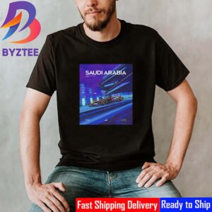 BWT Alpine F1 Team Race Week Round 2 in Jeddah 2024 Saudi Arabian GP Classic T-Shirt