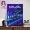 Aston Martin Aramco F1 Team Race Week Round 2 At Saudi Arabian GP Wall Decor Poster Canvas