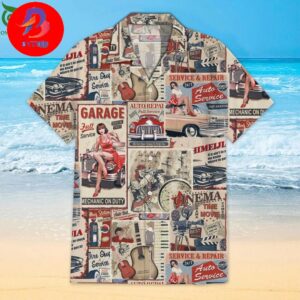 Beauty and the Cars Globe For Family Vacation Tropical Summer Hawaiian Shirt