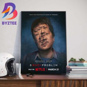 Benedict Wong As Detective Da Shi In 3 Body Problem Movie Wall Decor Poster Canvas