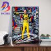 Christopher Bell Stage 2 Winner in Shriners Childrens 500 NASCAR Cup Series Art Decorations Poster Canvas
