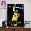 Draft Kings x King James LeBron James Season Just Got A Lot More Fun Wall Decor Poster Canvas
