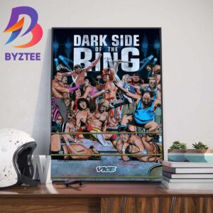 Dark Side Of The Ring X Paul Mann To Celebrate The Launch Of Season 5 Wall Decor Poster Canvas