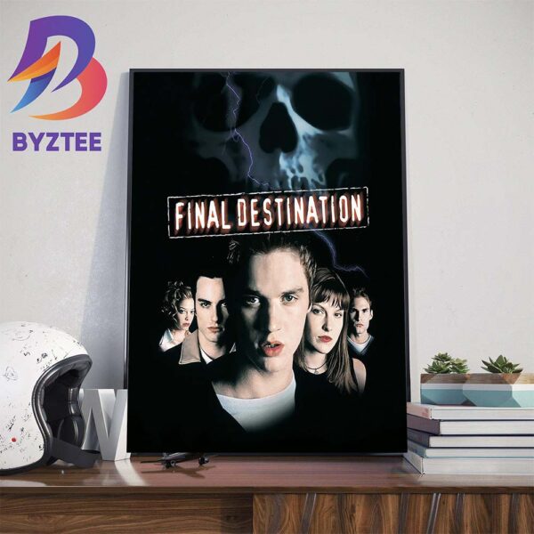Final Destination 6 Official Poster Will Release In 2025 Wall Decor Poster Canvas