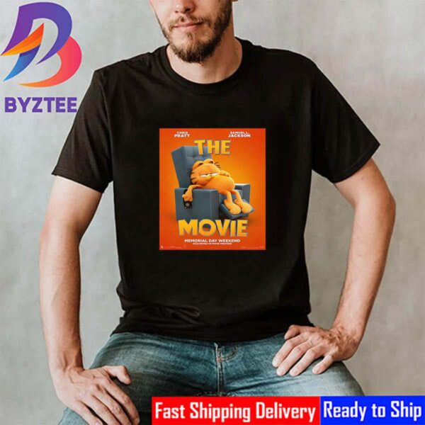 Garfield The Movie Is Exclusively In Theaters Memorial Day Weekend Vintage T-Shirt