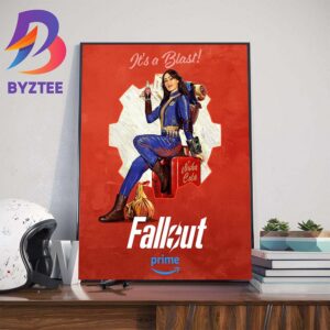 Its A Blast Nuka Cola in Fallout Poster Wall Decor Poster Canvas