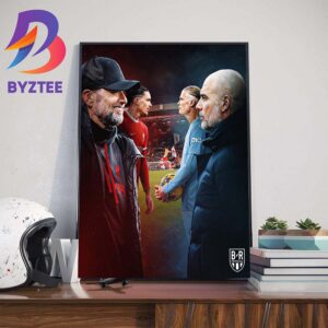 Liverpool Vs Manchester City Next Match in the Premier League For No 1 Hosts No 2 Wall Decor Poster Canvas