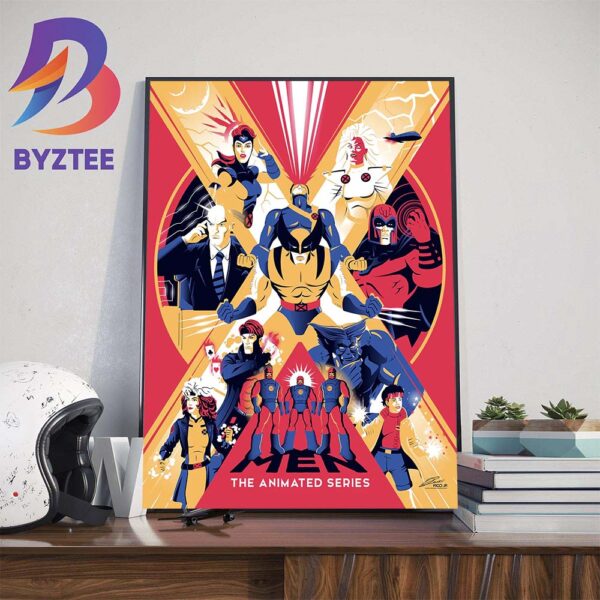 Marvel X-Men 97 The Animated Series New Poster Wall Decor Poster Canvas