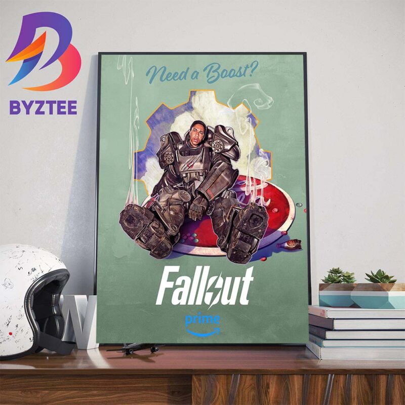 Need A Boost Nuka Cola In Fallout Poster Wall Decor Poster Canvas Byztee 1886