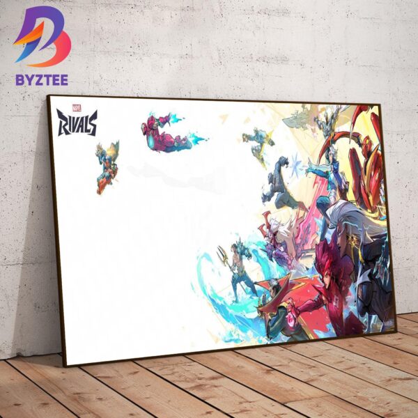 New Poster For Marvel Rivals Wall Decor Poster Canvas