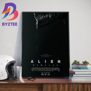 Official Poster Alien Romulus Only in Theaters August 16th 2024 Art Decorations Poster Canvas