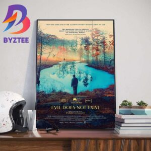 Official Poster Evil Does Not Exist Wall Decor Poster Canvas