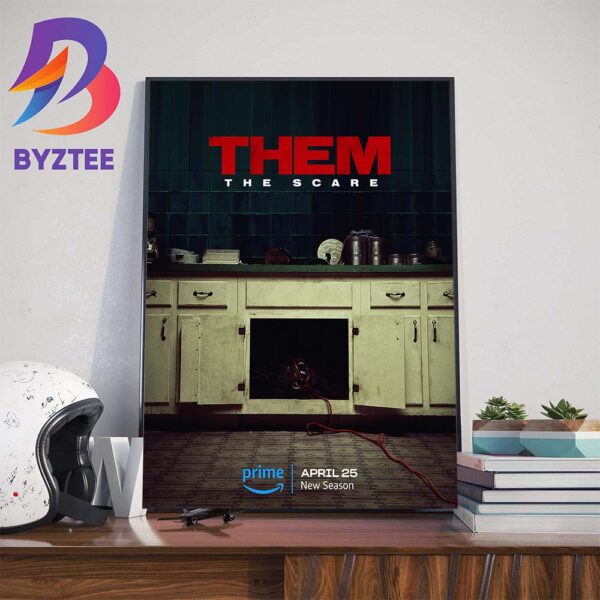 Official Poster Them The Scare Wall Decor Poster Canvas