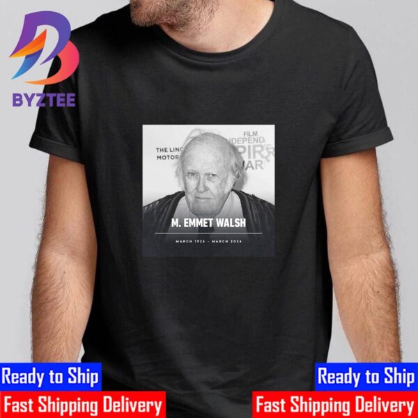 RIP Veteran Actor M Emmet Walsh 1935 2024 Thank You For The Memories Essential T-Shirt