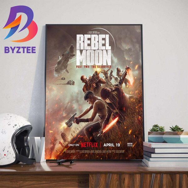 Rebel Moon Part Two The Scargiver Official Poster Art Decorations Poster Canvas