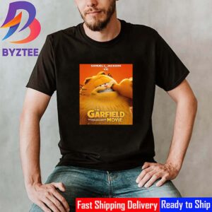 Samuel L Jackson As Vic In The Garfield Movie Official Poster Classic T-Shirt