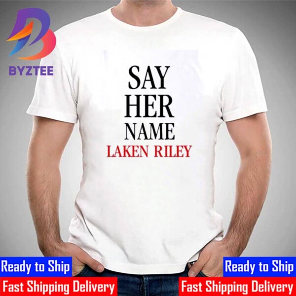 Say Her Name Laken Riley Essential T-Shirt