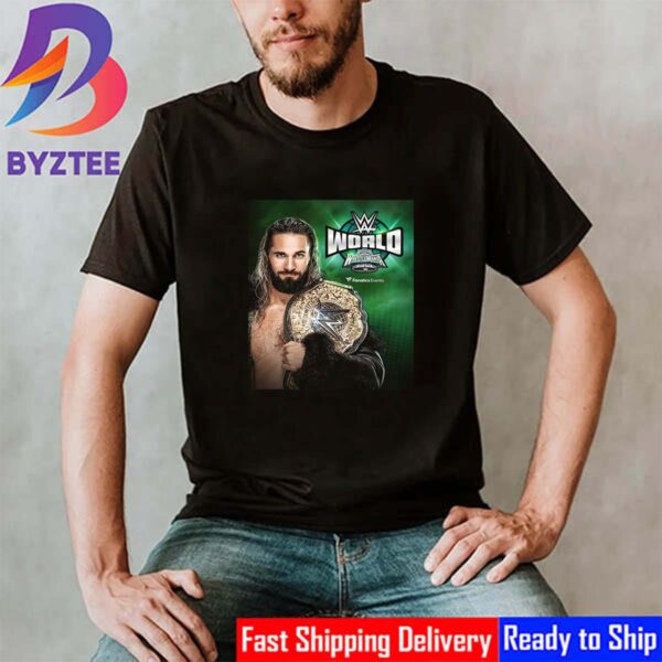 Seth Rollins Appear At WWE World WrestleMania XL Vintage T-Shirt