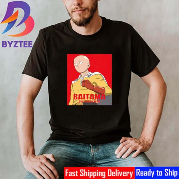 The First Poster For Saitama One Punch Man Season 3 Vintage T-Shirt