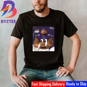 The New King In Baltimore Welcome Derrick Henry To Baltimore Ravens Vintage T-Shirt