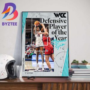 WCC Basketball Defensive Player Of The Year Is The Yvonne Ejim Wall Decor Poster Canvas