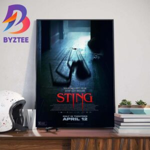 Your Biggest Fear Just Got Bigger Sting-Spider Movie Poster Art Decorations Poster Canvas