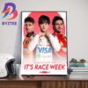 2024 F1 Race Week at Suzuka Circuit Japanese GP Wall Decor Poster Canvas