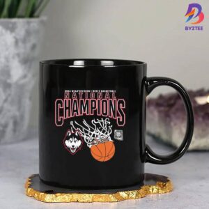 2024 NCAA Division I Mens Basketball National Champions UConn Huskies Ceramic Mug