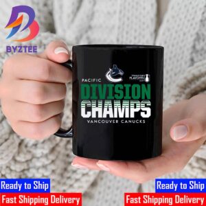 2024 Pacific Division Champions Are Vancouver Canucks Race To Stanley Cup Playoffs Ceramic Mug