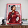 2024 The Most Influential People Of The World Is Patrick Mahomes On TIME 100 Cover Star April 29th 2024 Home Decor Poster Canvas