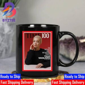 2024 The Most Influential People Of The World Is Yulia Navalnaya On TIME 100 Cover Star April 29th 2024 Ceramic Mug
