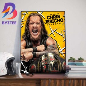AEW And New World Heavyweight FTW Champion The Learning Tree Lion Heart Chris Jericho Home Decor Poster Canvas
