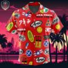Akaza Demon Slayer Beach Wear Aloha Style For Men And Women Button Up Hawaiian Shirt