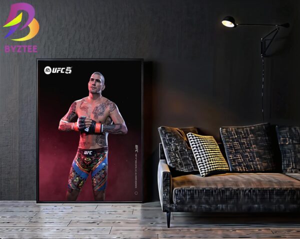 Alex Pereira UFC 300 EA Sports UFC 5 Game Home Decor Poster Canvas