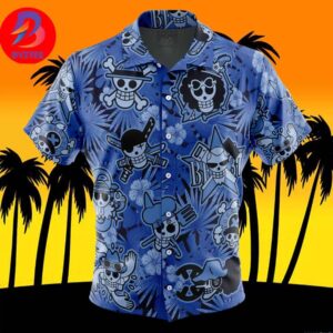 Aloha Theme One Piece For Men And Women In Summer Vacation Button Up Hawaiian Shirt