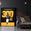 Andrew McCutchen Pittsburgh Pirates 300 Career Home Runs MLB Home Decor Poster Canvas