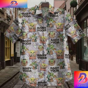 Baby Yoda Cute Star Wars Trendy Perfect Gifts For Your Loved Ones Hawaiian Shirt For Men And Women