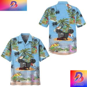 Baby Yoda Summer Time Star Wars Trendy Gifts For Fans Perfect Gifts Hawaiian Shirt For Men And Women