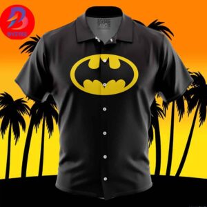 Batman DC Comics For Men And Women In Summer Vacation Button Up Hawaiian Shirt