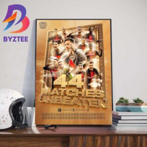Bayer Leverkusen 44 Matches Unbeaten And The Count Continues Home Decor Poster Canvas