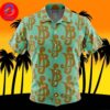 Biscuit Oliva Baki For Men And Women In Summer Vacation Button Up Hawaiian Shirt