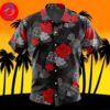 Black Bulls Black Clover For Men And Women In Summer Vacation Button Up Hawaiian Shirt