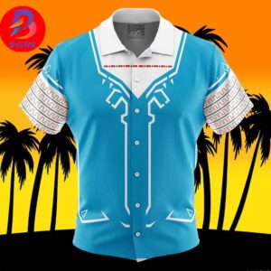 Breath of the Wild Style Legend of Zelda For Men And Women In Summer Vacation Button Up Hawaiian Shirt