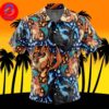 Charizard Pattern Pokemon For Men And Women In Summer Vacation Button Up Hawaiian Shirt