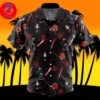 Chibi Sith Galactic Empire Star Wars Pattern For Men And Women In Summer Vacation Button Up Hawaiian Shirt