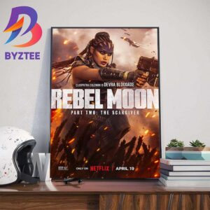 Cleopatra Coleman As Devra Bloodaxe In Rebel Moon Part Two The Scargiver Home Decor Poster Canvas