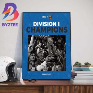 Congrats Dan Hurley And UConn Huskies Mens Basketball Back-to-Back NCAA Mens Basketball Division I Champions Home Decor Poster Canvas