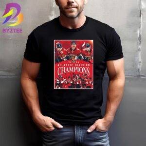 Congratulations Florida Panthers Are Atlantic Division Champions 2024 NHL Unisex T-Shirt