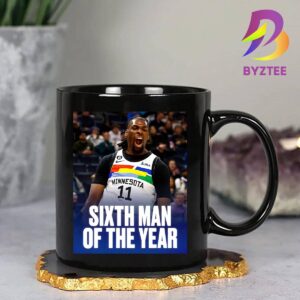 Congratulations Naz Reid Minnesota Timberwolves Wins Sixth Man Of The Year NBA 2023-24 Ceramic Mug
